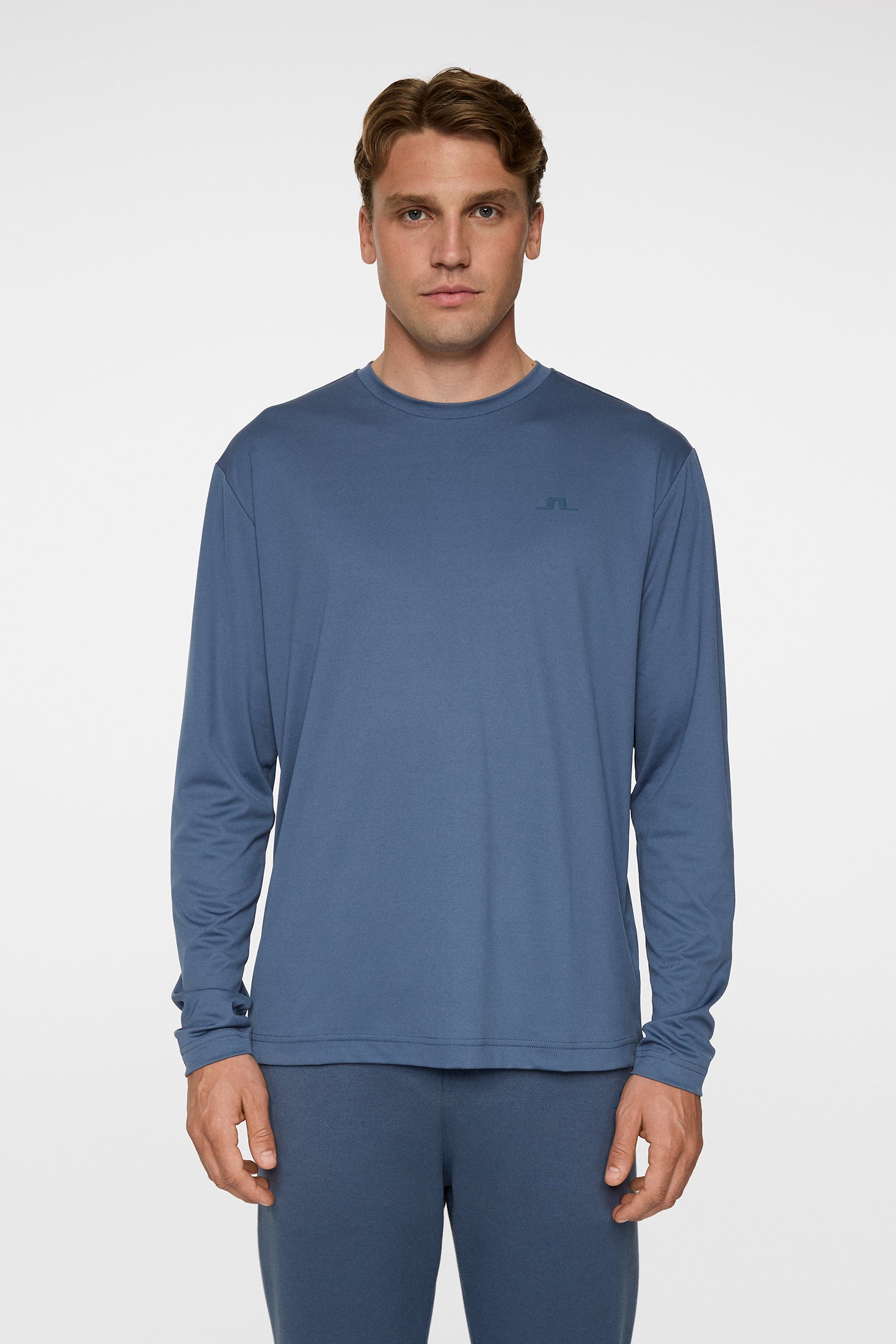 Ade T-shirt LS / Vintage Indigo