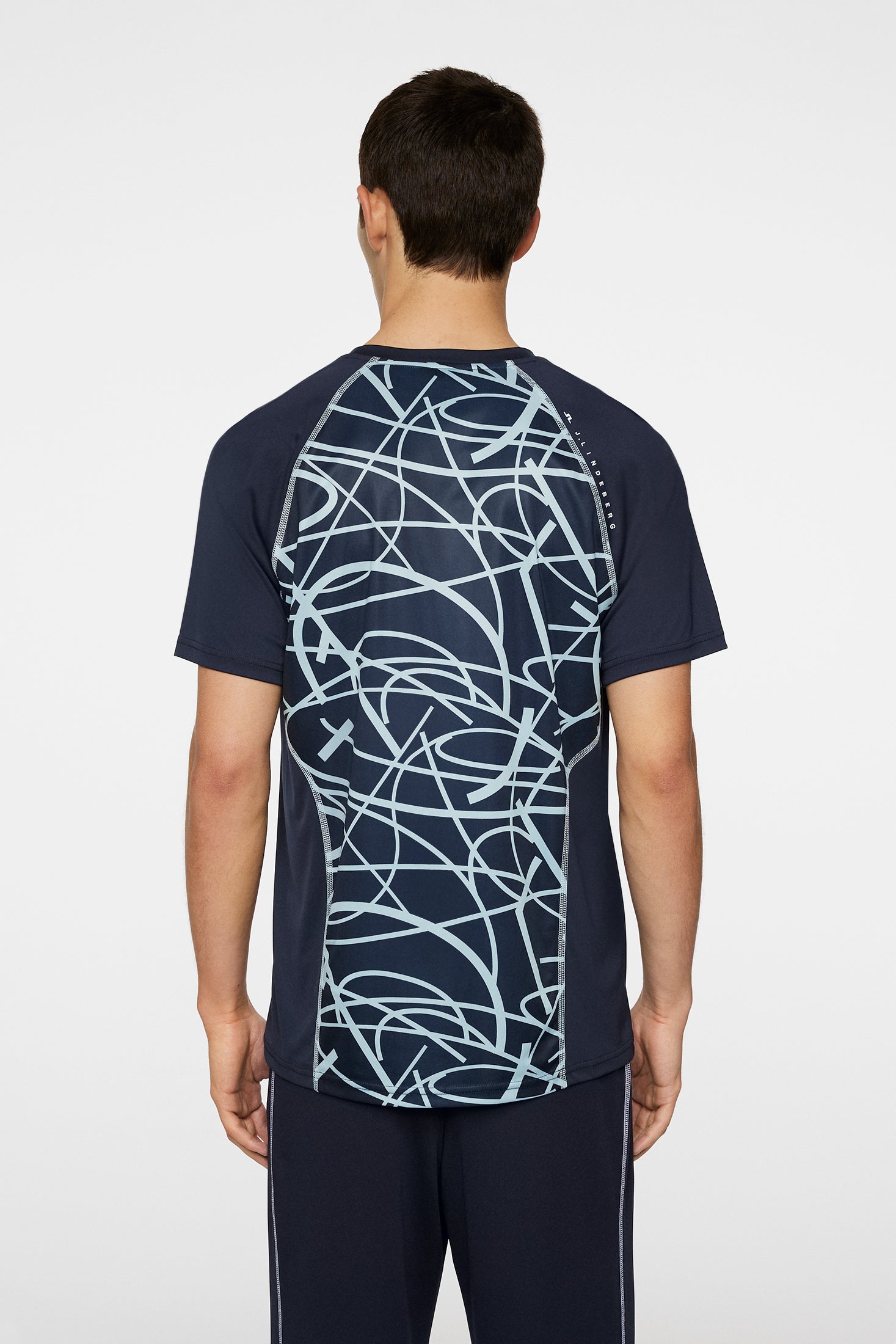 Alfonso Printed T-shirt / JL Navy