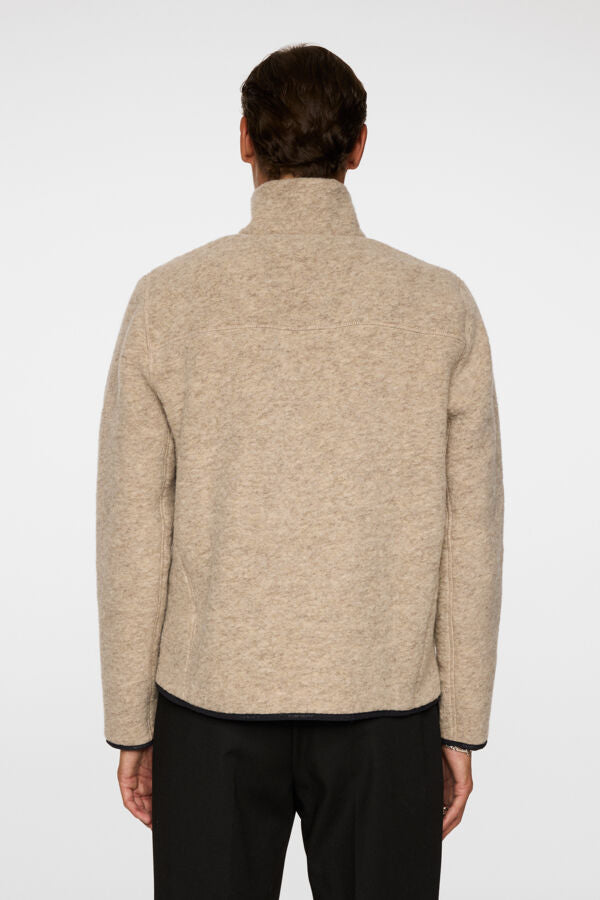 Dustin Wool Fleece Jacket / Moonbeam
