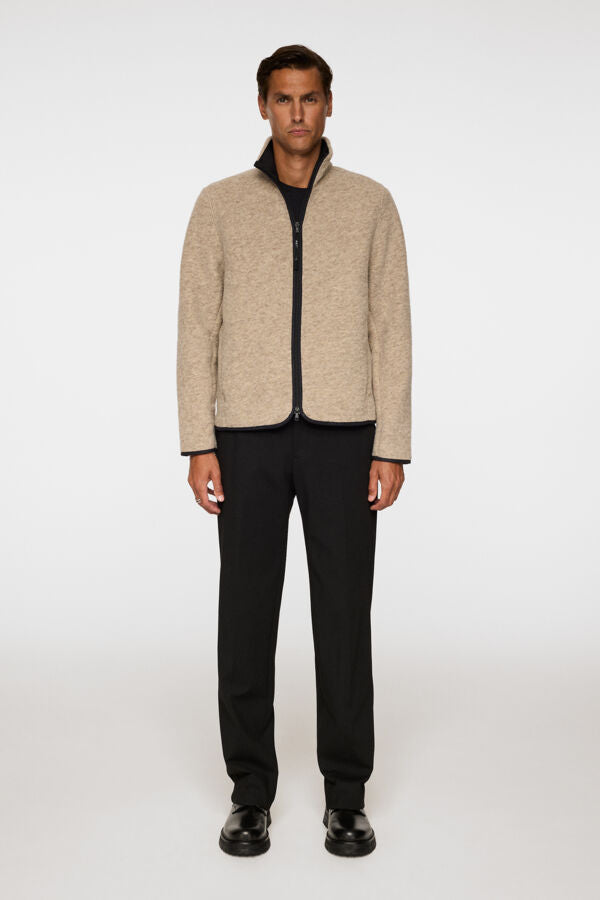 Dustin Wool Fleece Jacket / Moonbeam