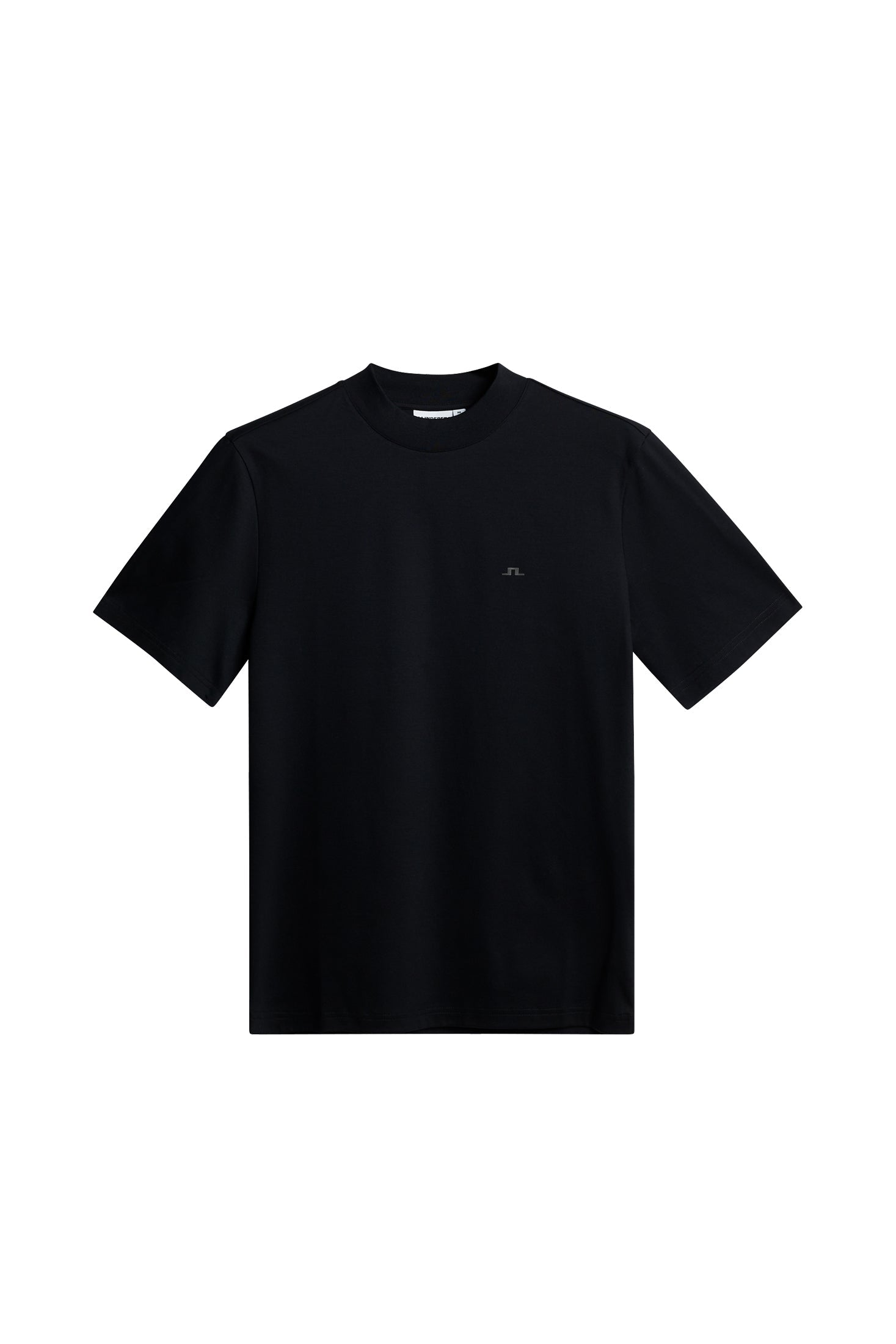 Ace Mock Neck T-Shirt / Black