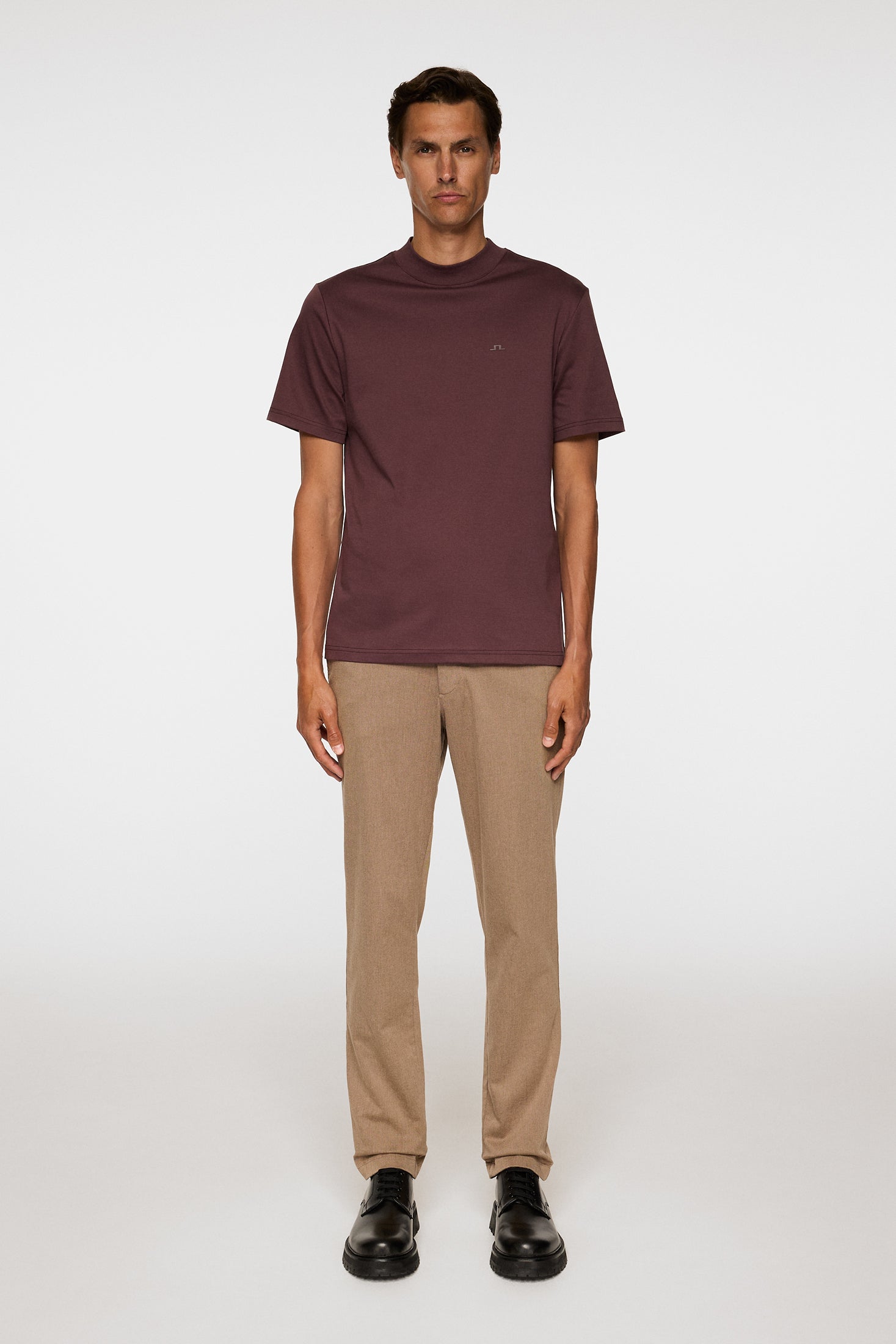 Ace Mock Neck T-Shirt / Huckleberry