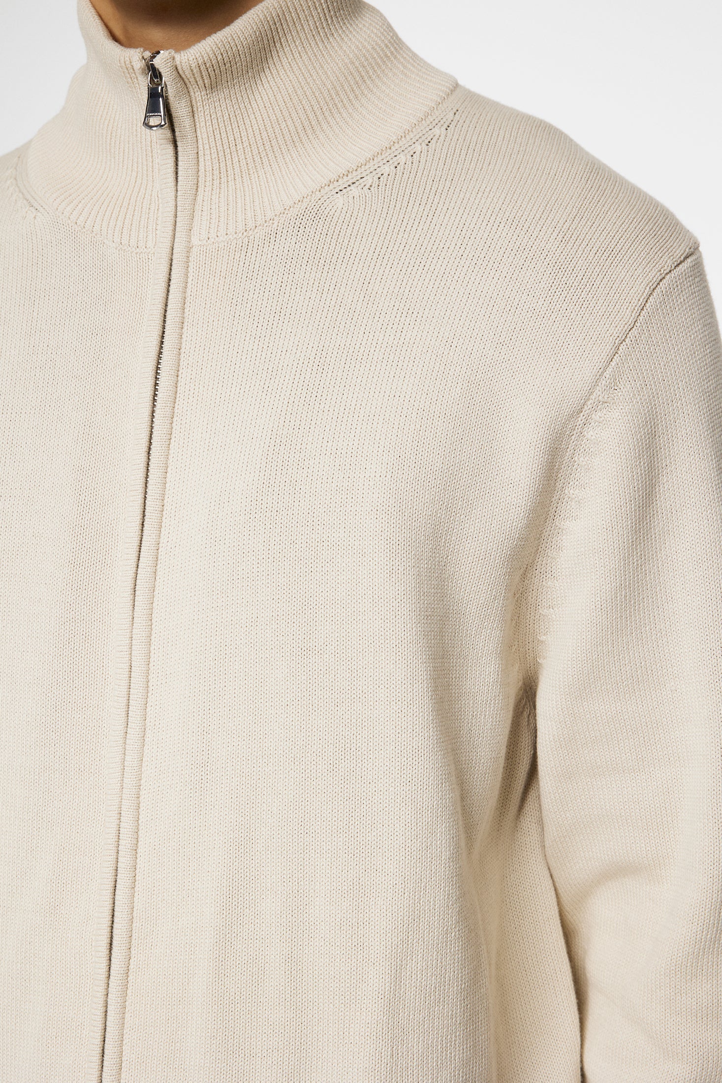 Alexis Full Zip Cardigan / Moonbeam