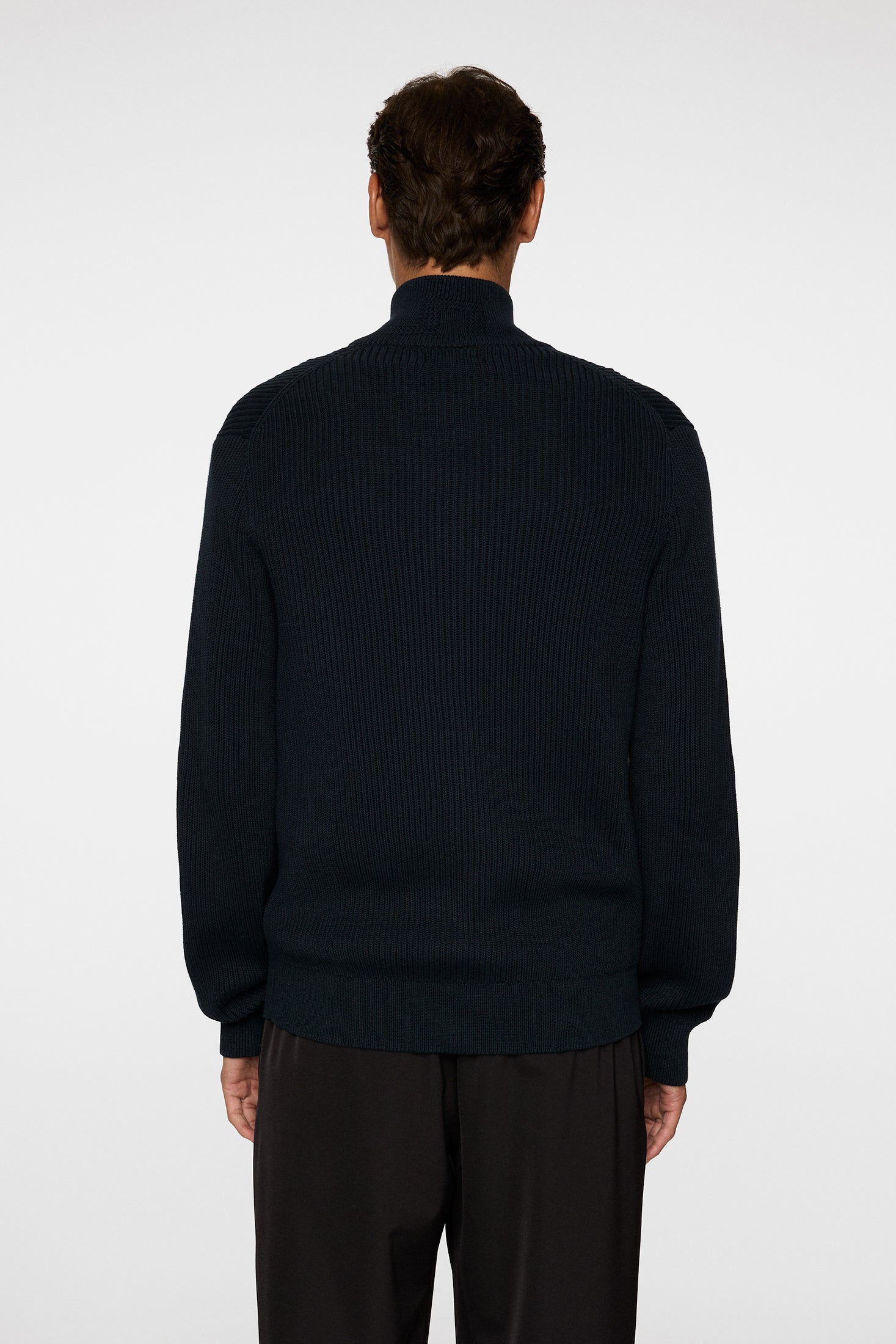 Alexis Full Zip Cardigan / JL Navy