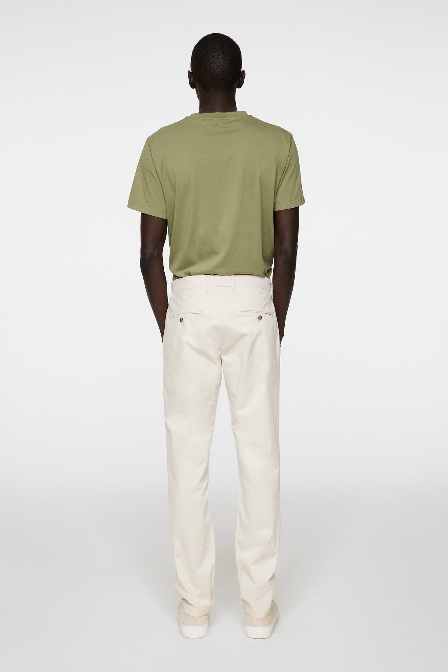 Ched Cloud Satin Pants / Moonbeam