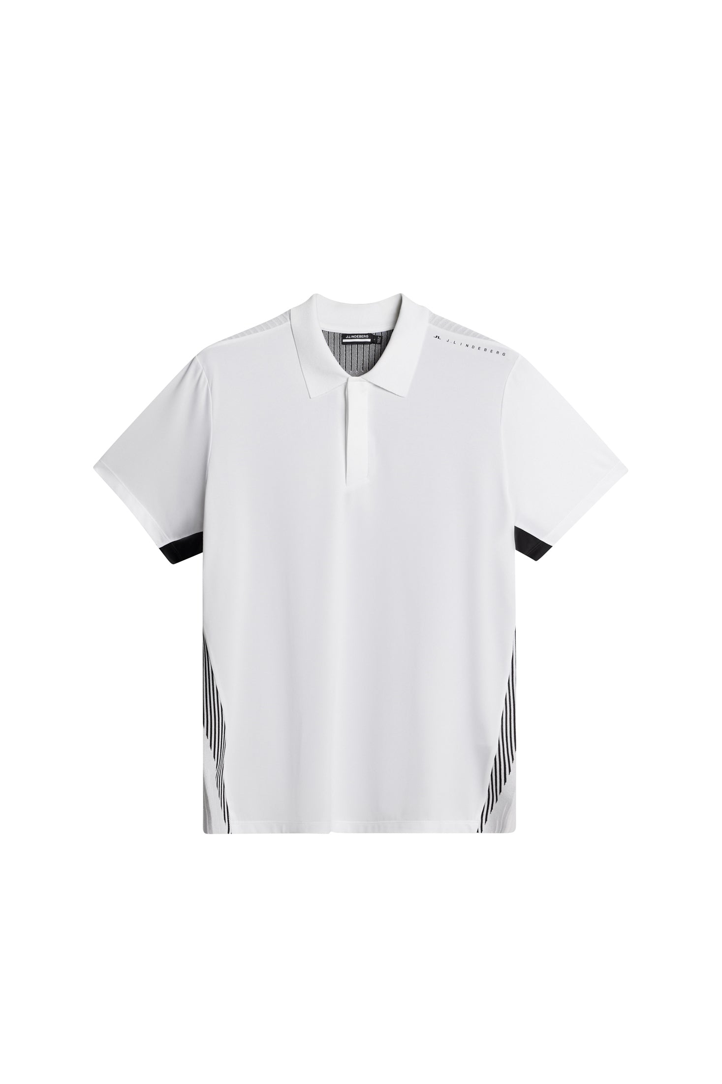 Aleks Hybrid Knit Polo Shirt / White