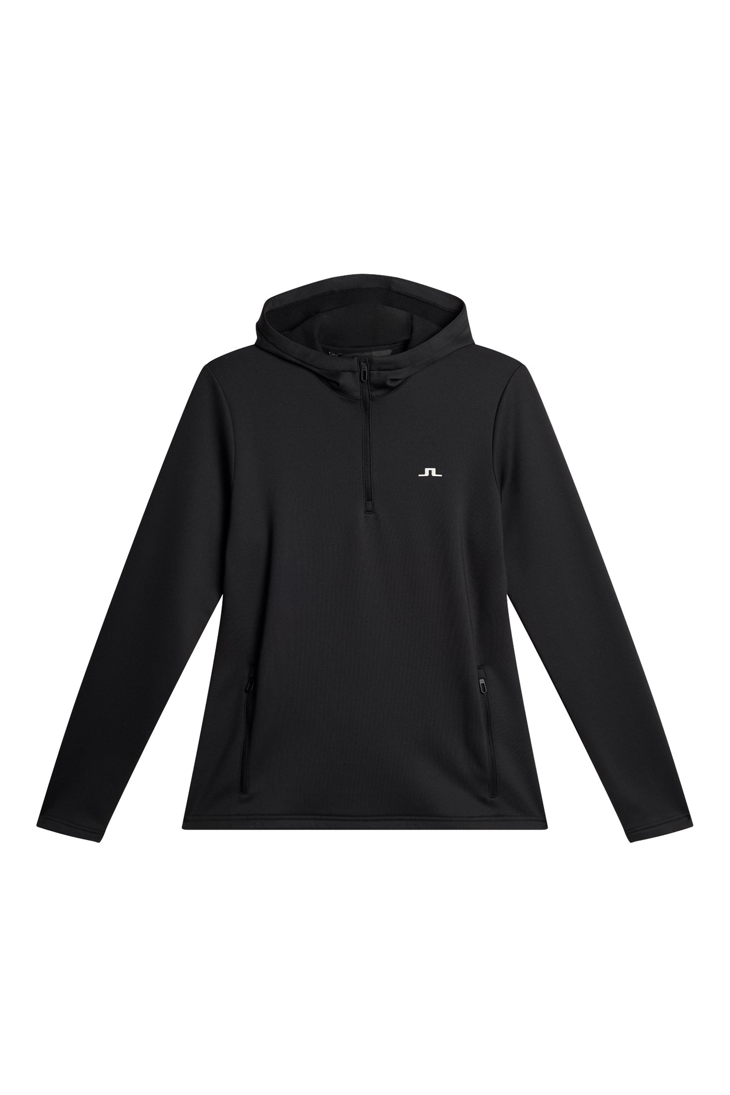 Aerialle Quarter Zip Hood / Black
