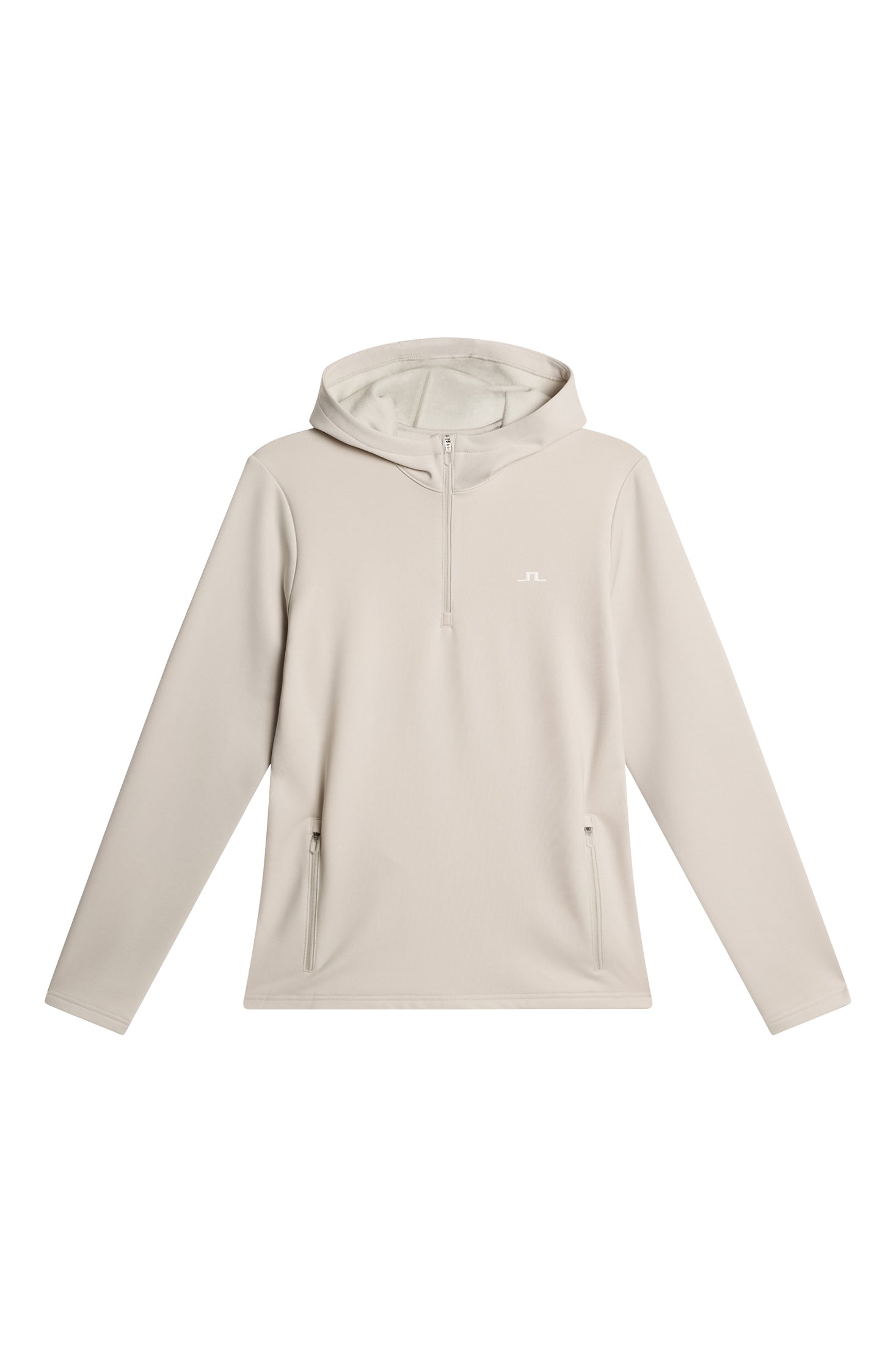 Aerialle Quarter Zip Hood / Moonbeam