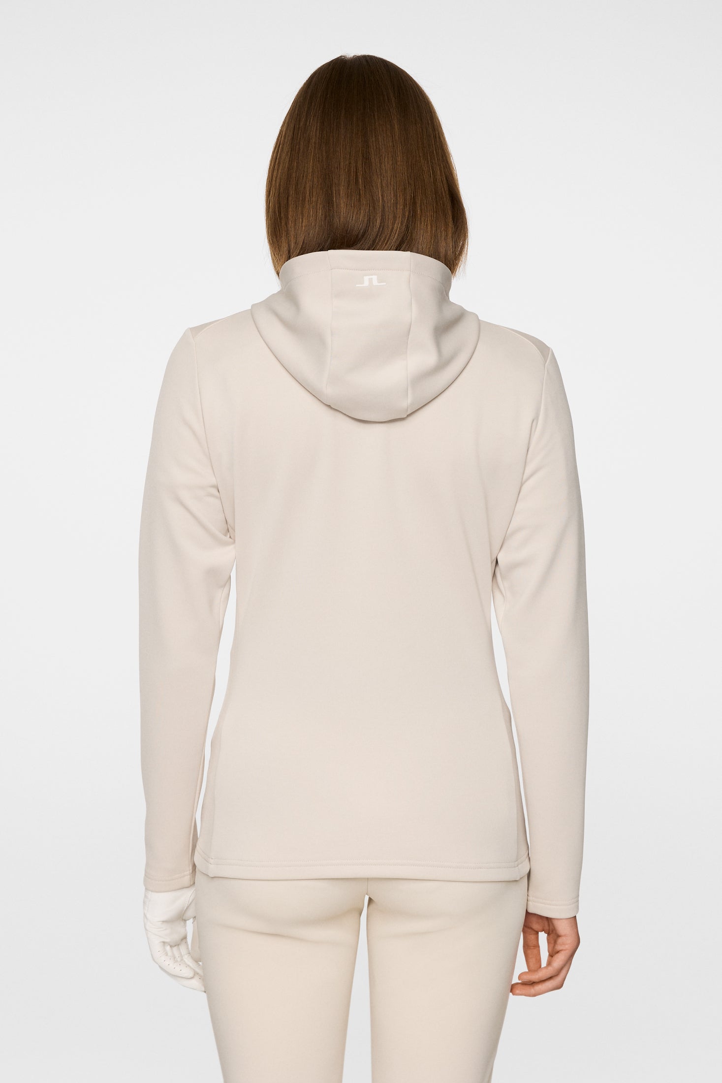 Aerialle Quarter Zip Hood / Moonbeam