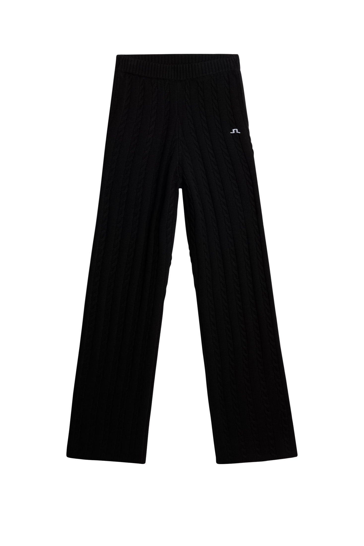 Kiana Cable Knit Wool Pant / Black