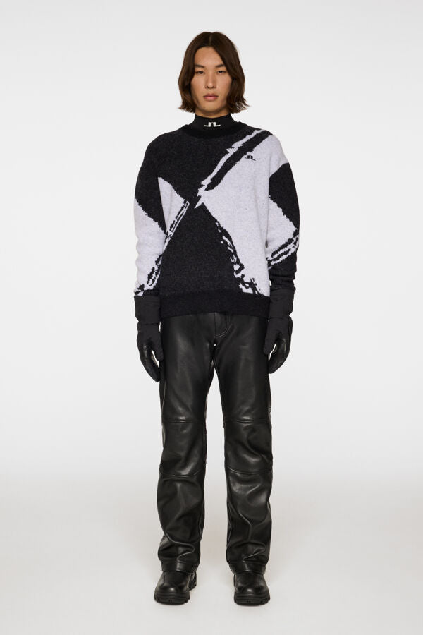 Carter Leather Pants / Black